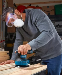 HERCULES 3 Amp 5 in. Random Orbital Palm Sander with Soft Start -Cheap Hercules Store 56458 W8