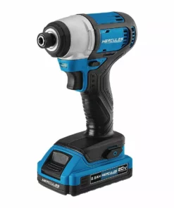 HERCULES 20V Cordless 1/4 in. Hex Compact Impact Driver - Tool Only -Cheap Hercules Store 56531 I