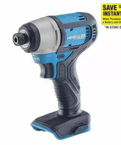 HERCULES 20V Cordless 1/4 in. Hex Compact Impact Driver - Tool Only