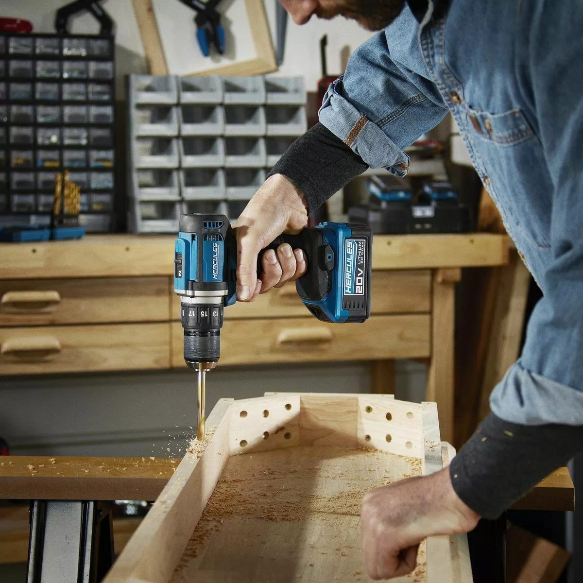 HERCULES 20V Cordless 1/2 in. Compact Drill/Driver - Tool Only 17 HERCULES 20V Cordless 1/2 in. Compact Drill/Driver - Tool Only - Image 15