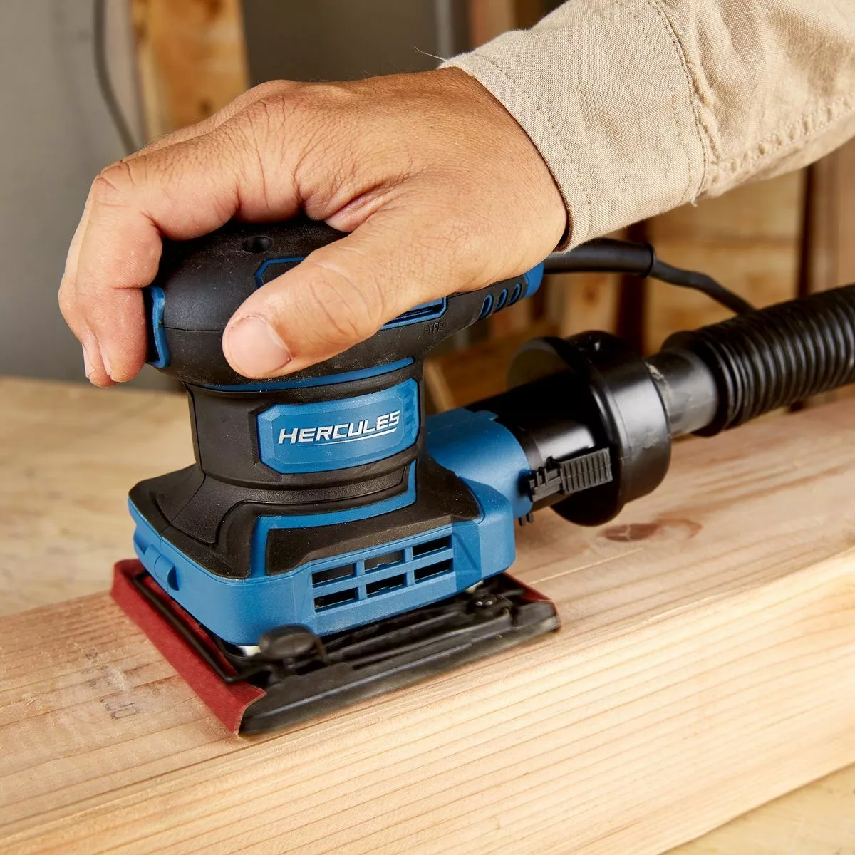 HERCULES 2.4 Amp Orbital 1/4 Sheet Sander with Soft Start 11 HERCULES 2.4 Amp Orbital 1/4 Sheet Sander with Soft Start - Image 9