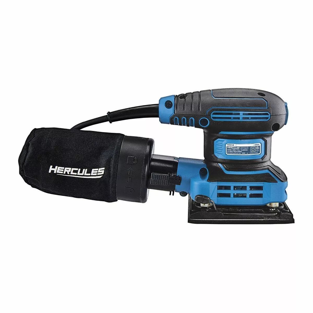 HERCULES 2.4 Amp Orbital 1/4 Sheet Sander with Soft Start 5 HERCULES 2.4 Amp Orbital 1/4 Sheet Sander with Soft Start - Image 3