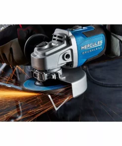 HERCULES 20V Brushless Cordless 4-1/2 in. / 5 in. Slide Switch Angle Grinder - Tool Only -Cheap Hercules Store 56903 W10