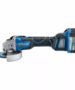 HERCULES 20V Brushless Cordless 4-1/2 in. / 5 in. Slide Switch Angle Grinder - Tool Only -Cheap Hercules Store 56903 W4
