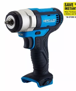 HERCULES 12V Cordless 1/4 in. Compact Impact Wrench - Tool Only -Cheap Hercules Store 57242 W21