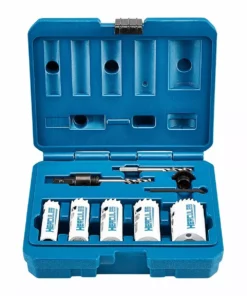 HERCULES 3/4 in. - 1-1/2 in. Bi-Metal Hole Saw Set, 9 Pc. -Cheap Hercules Store 57527 W4