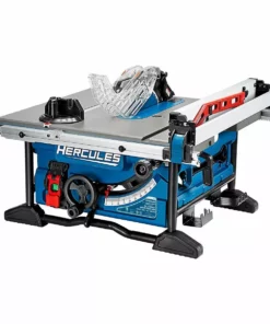 HERCULES 10 in., 15 Amp Compact Jobsite Table Saw with Rack and Pinion Fence