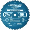 HERCULES 7-1/4 in., 56T Non-Ferrous Circular Saw Blade -Cheap Hercules Store 57712 I