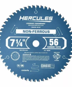HERCULES 7-1/4 in., 56T Non-Ferrous Circular Saw Blade -Cheap Hercules Store 57712 W3