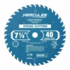 HERCULES 7-1/4 in. , 40T Cross Cutting Circular Saw Blade -Cheap Hercules Store 57931 I