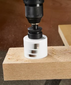 HERCULES 3/8 in. Universal Quick Change Hole Saw Arbor fits 3/4 in. to 1-1/8 in. Hole Saws -Cheap Hercules Store 57939 W6