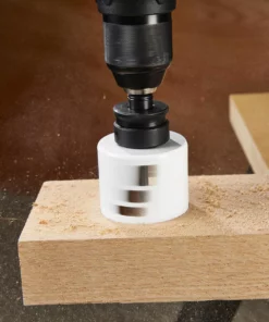 HERCULES 7/16 in. Universal Quick Change Hole Saw Arbor fits 1-1/4 in. and larger Hole Saws -Cheap Hercules Store 57940 W7