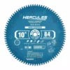 HERCULES 10 in., 84T Laminate/Plastics/Non-Ferrous Metal Cutting Miter And Table Saw Blade -Cheap Hercules Store 57941 I