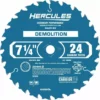 HERCULES 7-1/4 in., 24T Demolition Miter and Circular Saw Blade -Cheap Hercules Store 57978 I