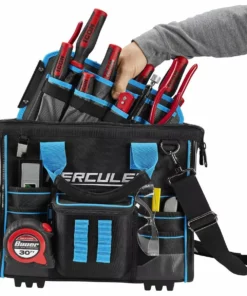 HERCULES 16 in. Large Mouth Tool Bag -Cheap Hercules Store 58572 W13