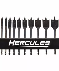 HERCULES Spade Bit Set, 10 Piece 7 HERCULES Spade Bit Set, 10 Piece -Cheap Hercules Store 63388 W3