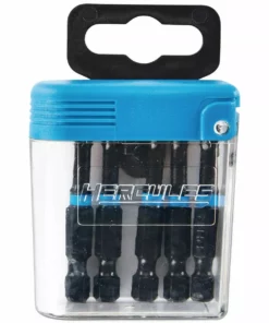HERCULES Impact Rated #2 Phillips 2 in. Insert Bits, 5 Piece -Cheap Hercules Store 64587 W3