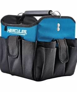 HERCULES 10 in. Tool Tote with 22 Pockets