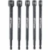 HERCULES 6 in. Impact Rated Magnetic Nut Setters SAE, 5 Pc. -Cheap Hercules Store 64772 I