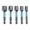 HERCULES 2-9/16 in. Impact Rated Magnetic Nut Setters Metric, 5 Pc. -Cheap Hercules Store 64787 I
