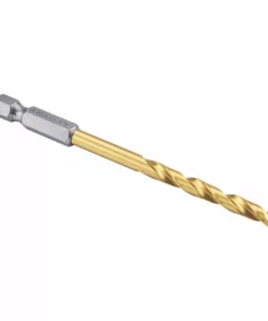 HERCULES 3/16 in. Impact Rated Hex Shank Titanium Drill Bit Set, 3 Piece -Cheap Hercules Store 64888 W4