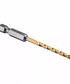 HERCULES 1/8 in. Impact Rated Hex Shank Titanium Drill Bit Set, 3 Piece -Cheap Hercules Store 64889 W4