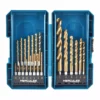 HERCULES Impact Rated Hex Titanium Drill Bit Set, 21 Piece